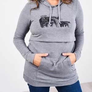 Latched Mama Nursing Hoodie